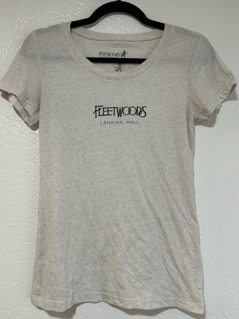 Fleetwoods Lahaina Maui Logo Tee - Light Heather